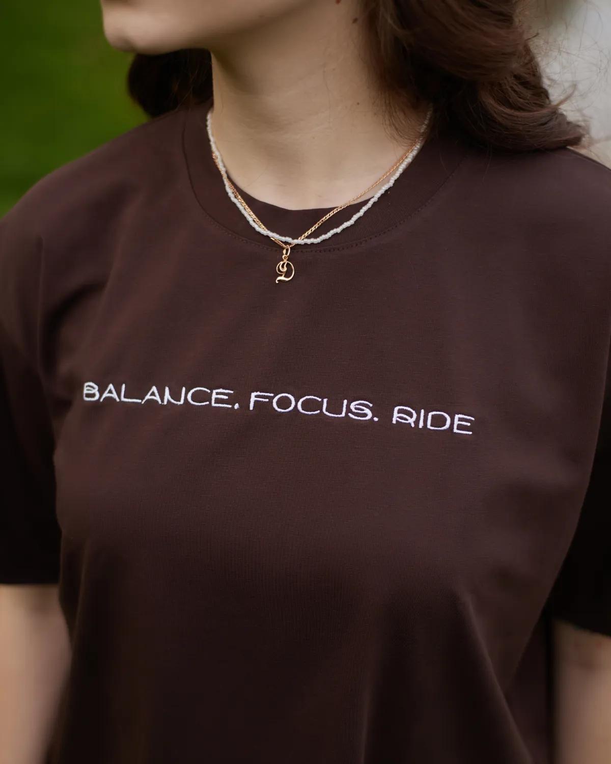 Футолка "Balance.Focus.Ride"