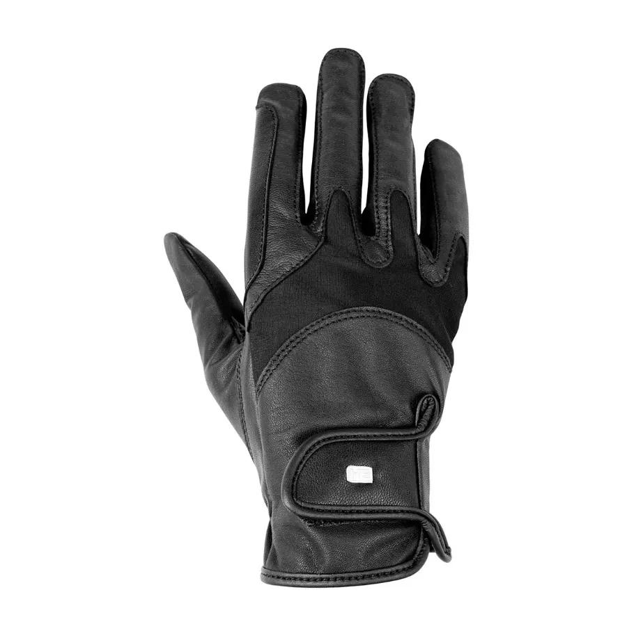 Перчатки HE Hike из натуральной кожи черные XL
