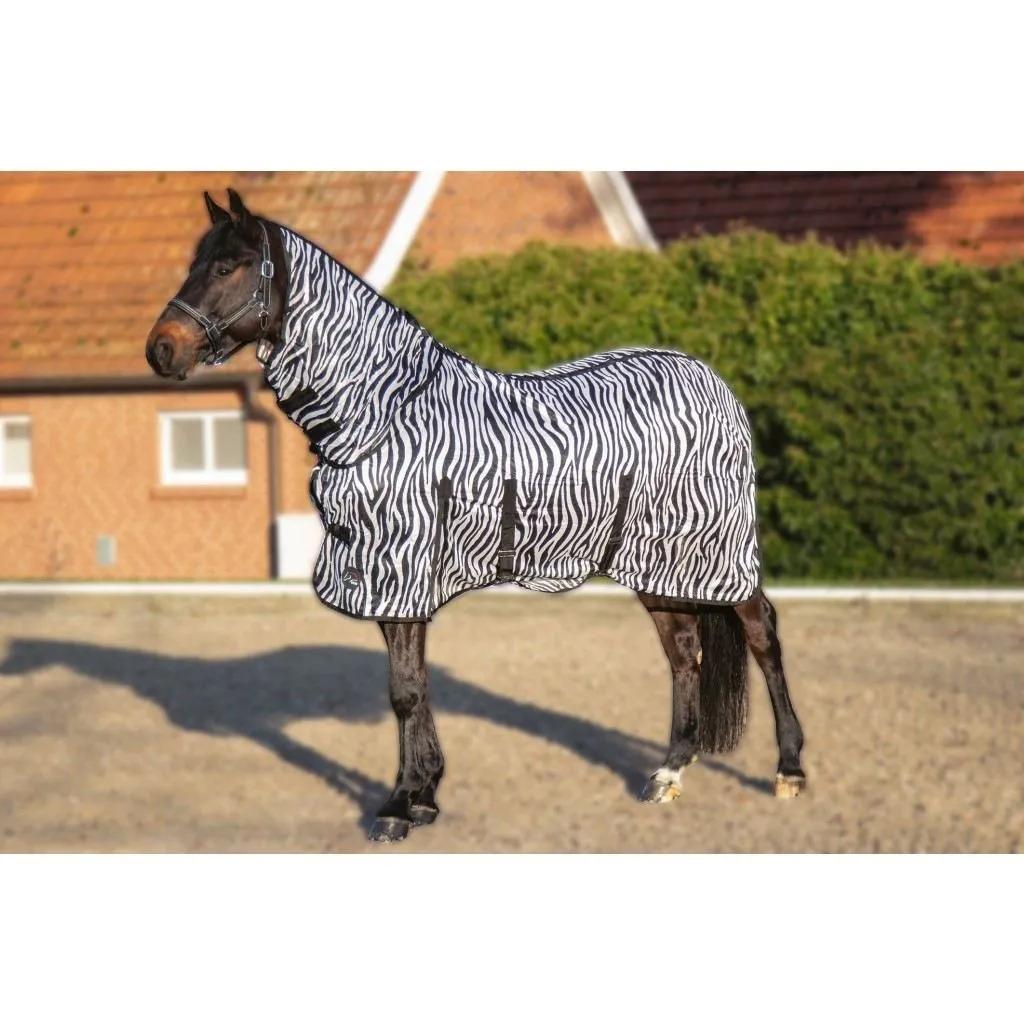 Попона от насекомых с капором -Zebra-