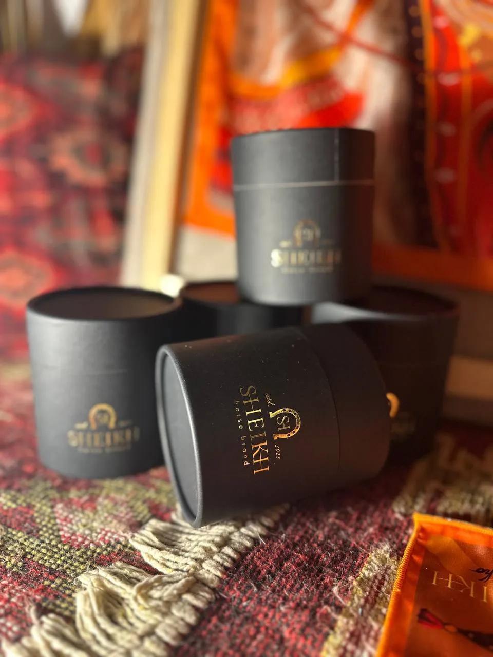 Платок большой SHEIKH HORSE BRAND, коллекция DUNE, р-р 90*90 