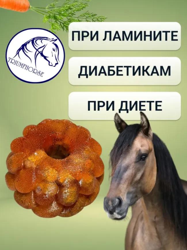 ЗАБАВА - Морковь - Уникальный леденец для лошади 