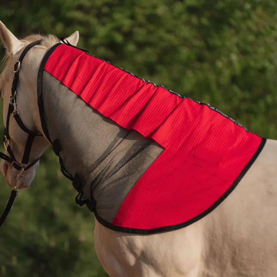 Капор антимоскитный FAVORITE HORSE Ultra-Light (красный)