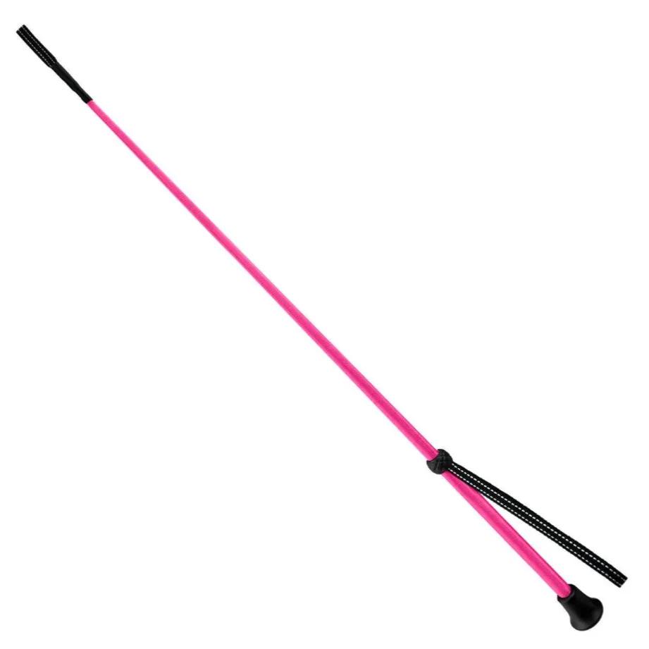 Хлыст York Basic конкурный розовый 65 см