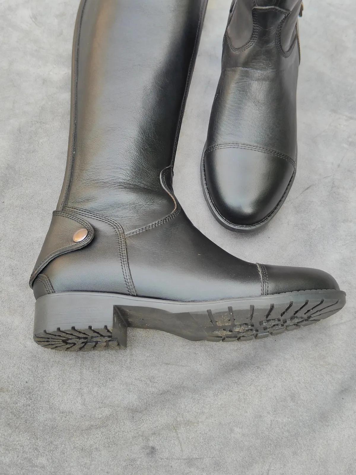 Сапоги Альфа «SHOES” Классика черные