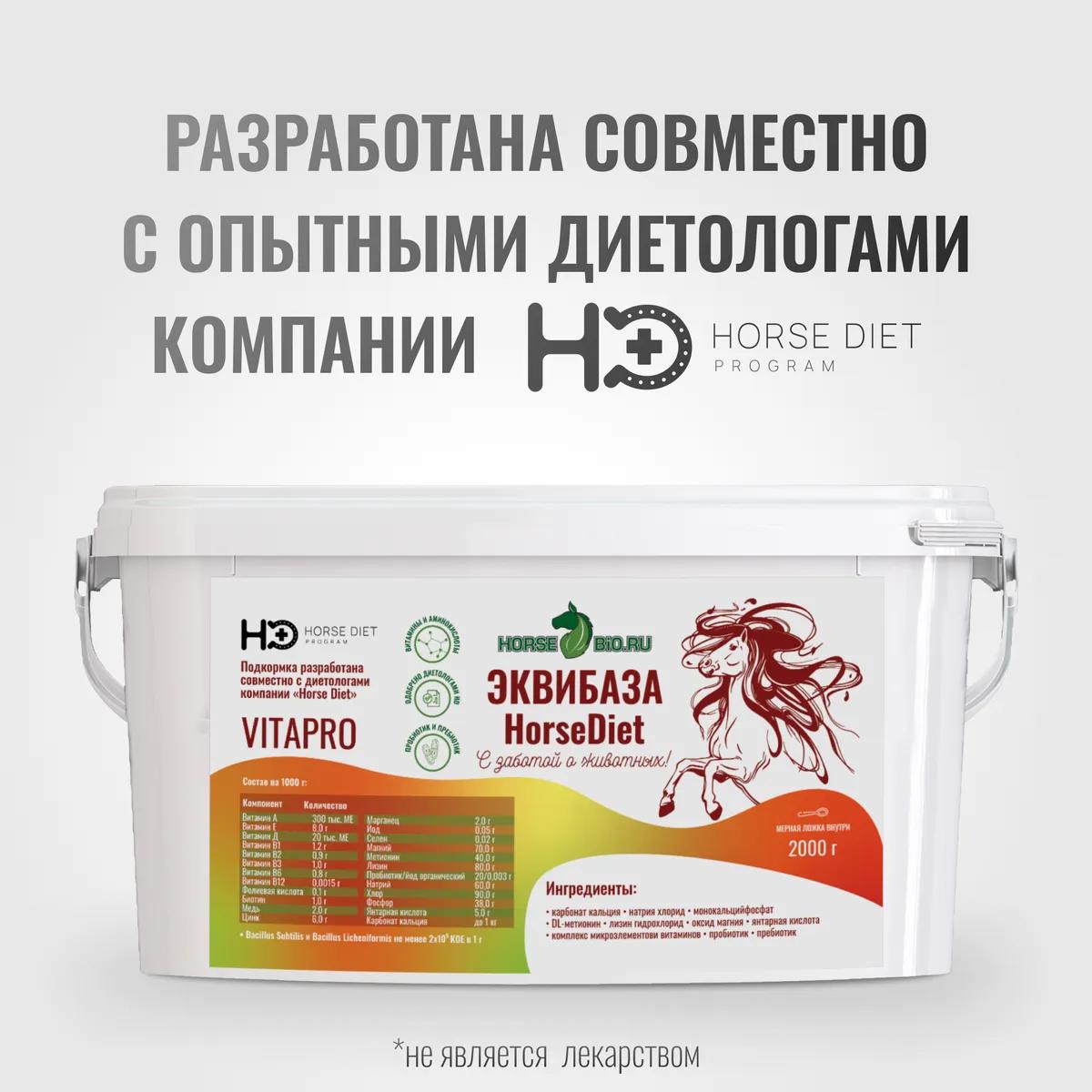 "ЭквиБаза HD" VitaPro для лошадей, 2000 г