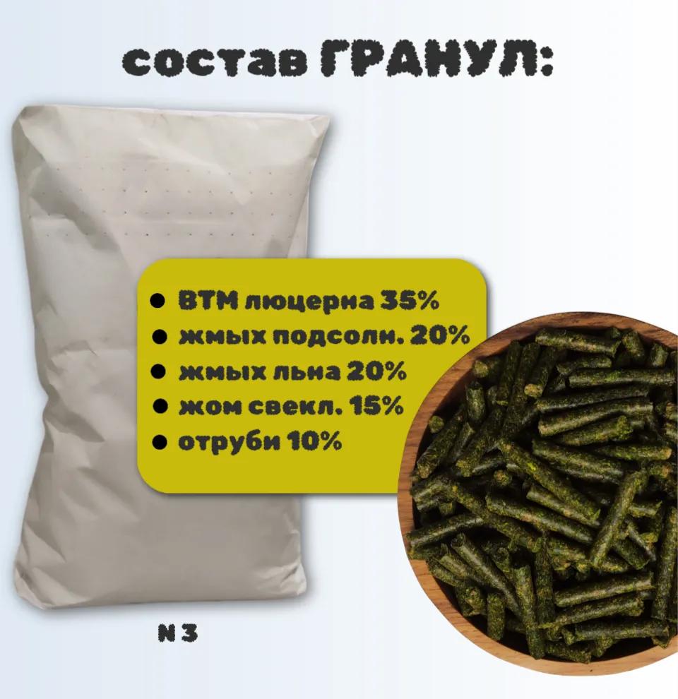 SanGran. Микс для лошадей в гранулах №3