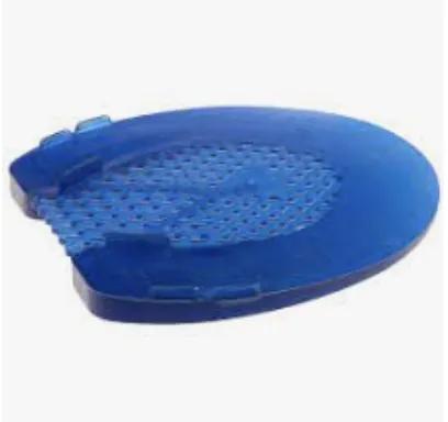 Фильцы WEDGE PAD LUWEX (КЛИНОВИДНЫЕ) (СИНИЕ) пара