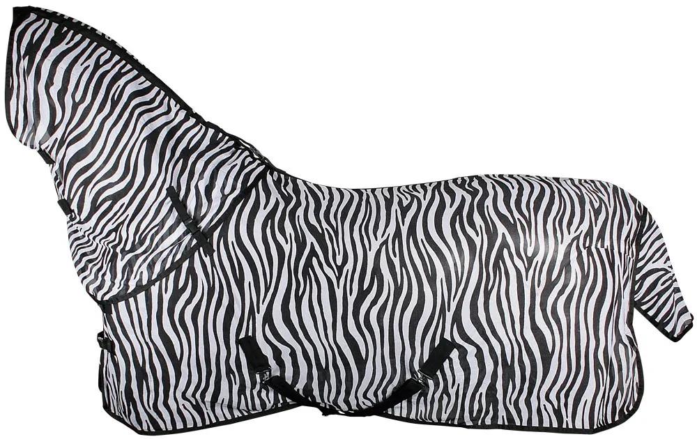 Попона сетка с капором Zebra