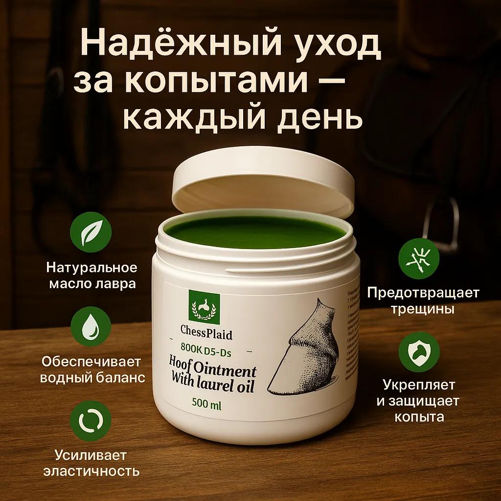 Мазь для копыт с маслом лавра