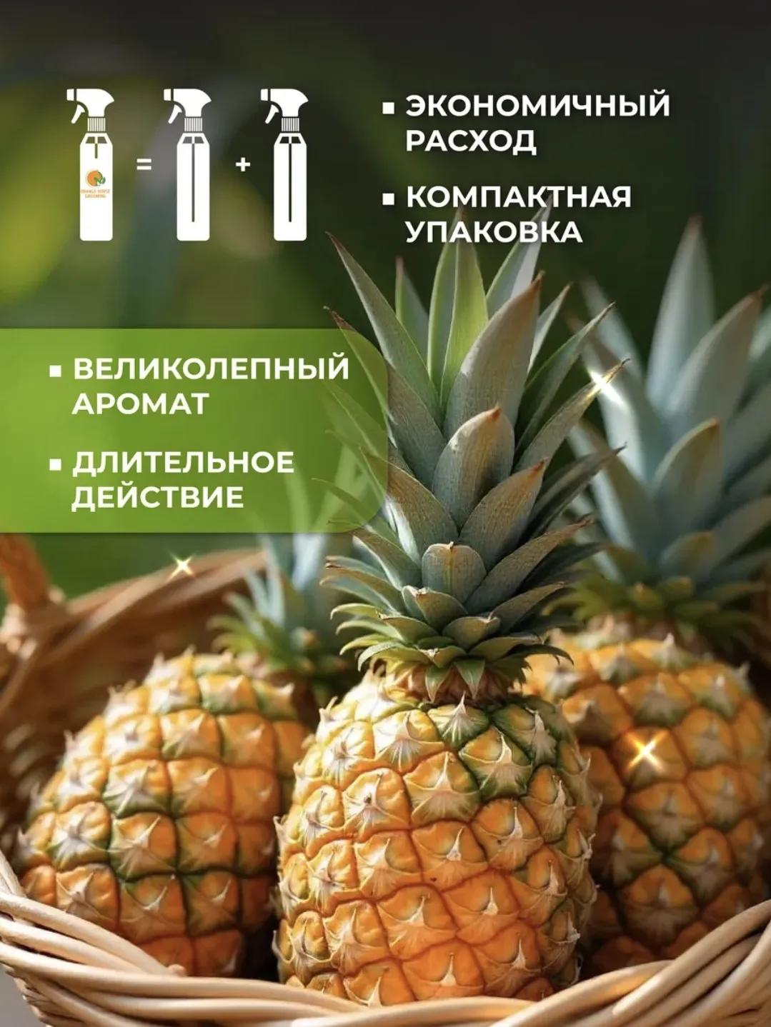 Кондиционер для лошадей Orange Horse Grooming с ароматом Ананаса.