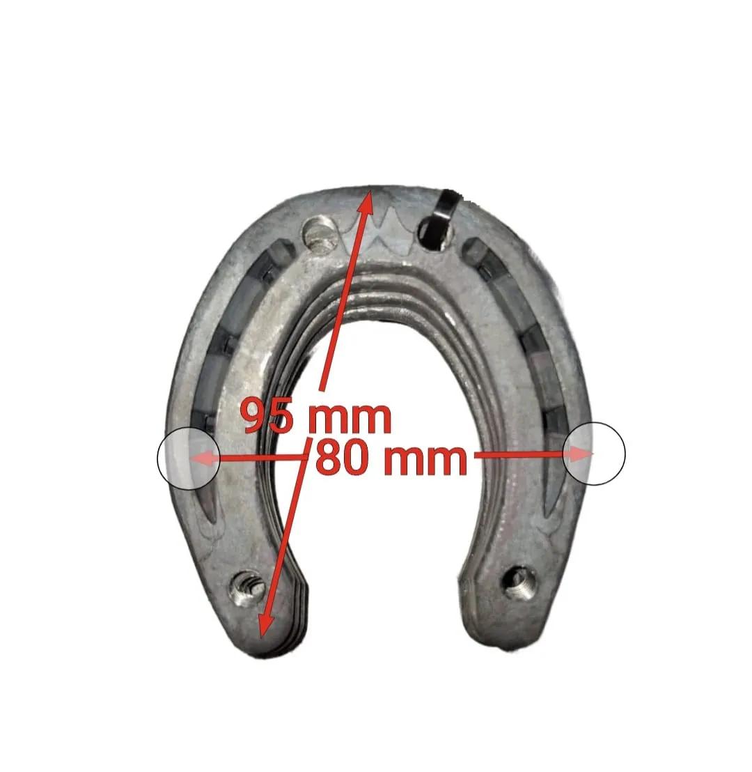Подковы для пони задняя., под 4 шипа М8, р. 7*0, Mustad