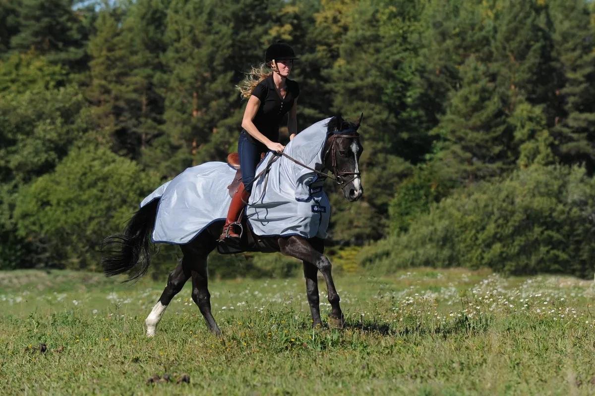 Попона-сетка рабочая Bucas Buzz-Off Riding