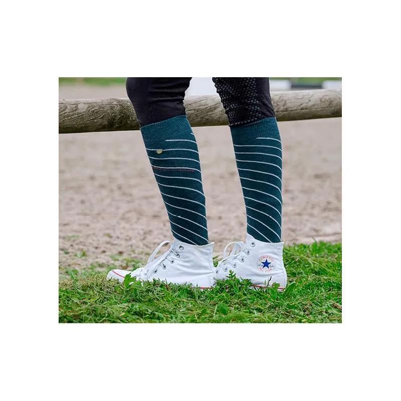 Гольфы EQUITHÈME "CÉLESTE", 35-38, зеленый