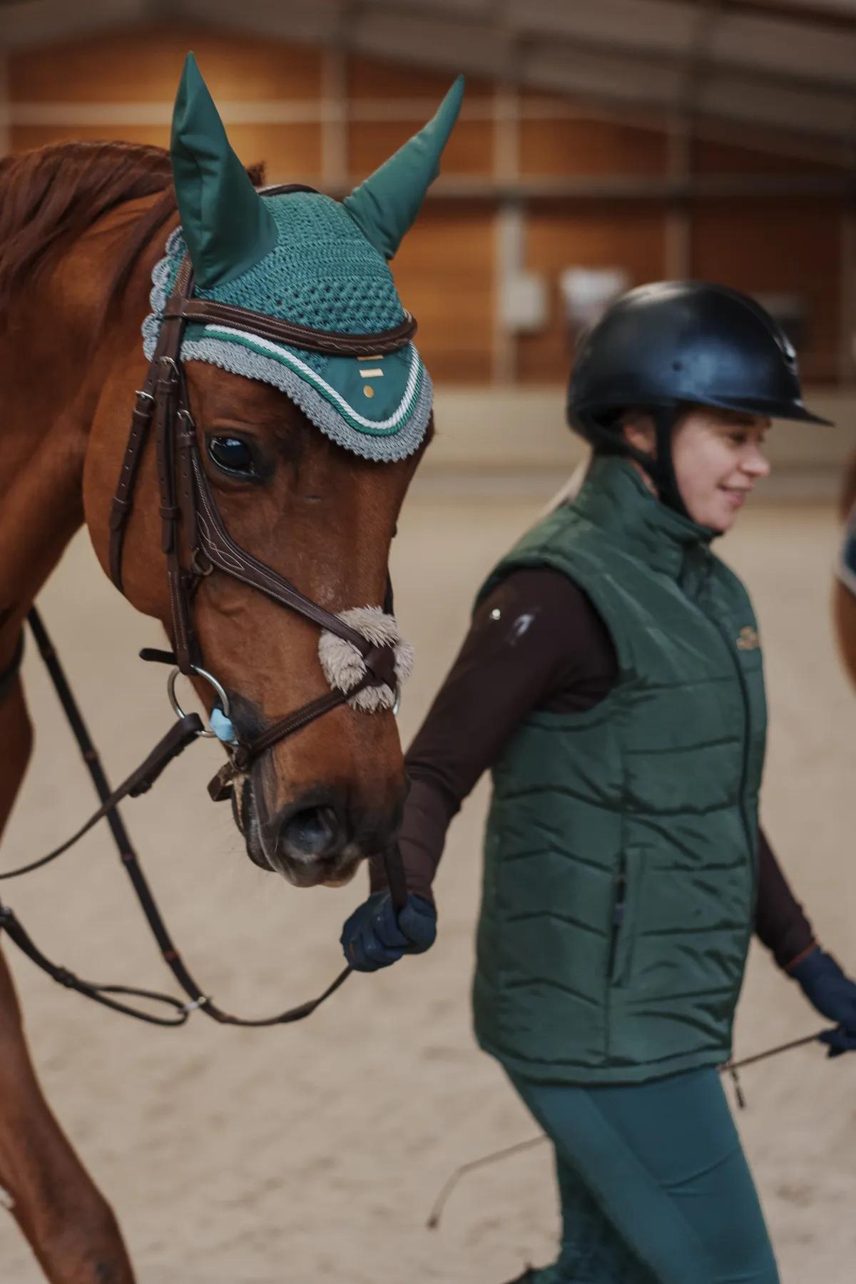 Утепленный зеленый жилет HorseFactor Film Collection 