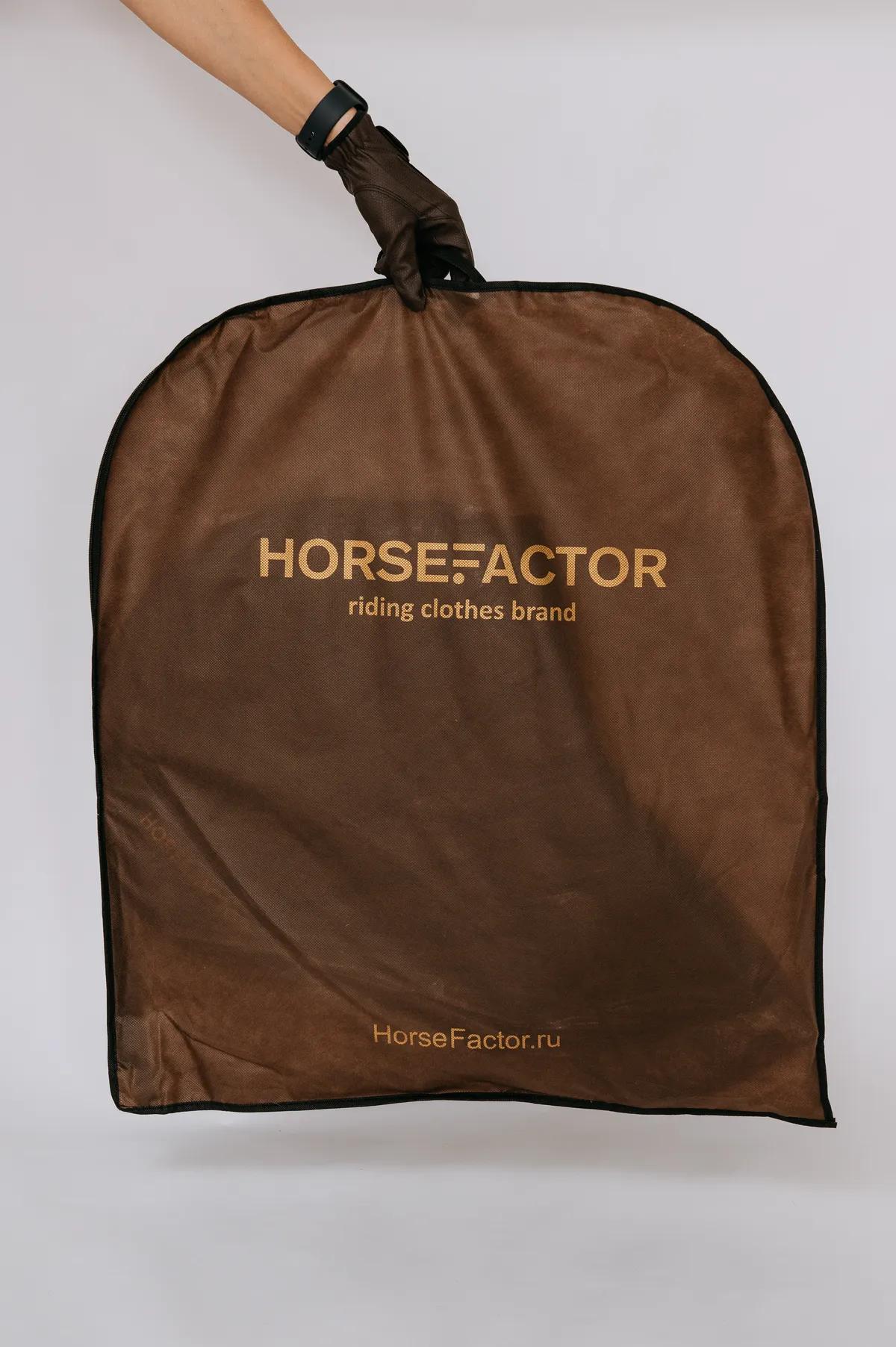 Вальтрап для конного спорта конкурный Halitus коричневый (HorseFactor)