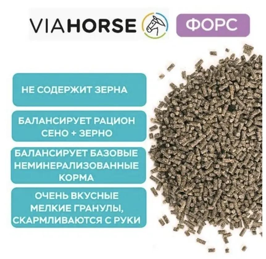 Витаминно-минеральная подкормка для лошадей VIAHORSE (ВИАХОРС) ФОРС, 10 кг