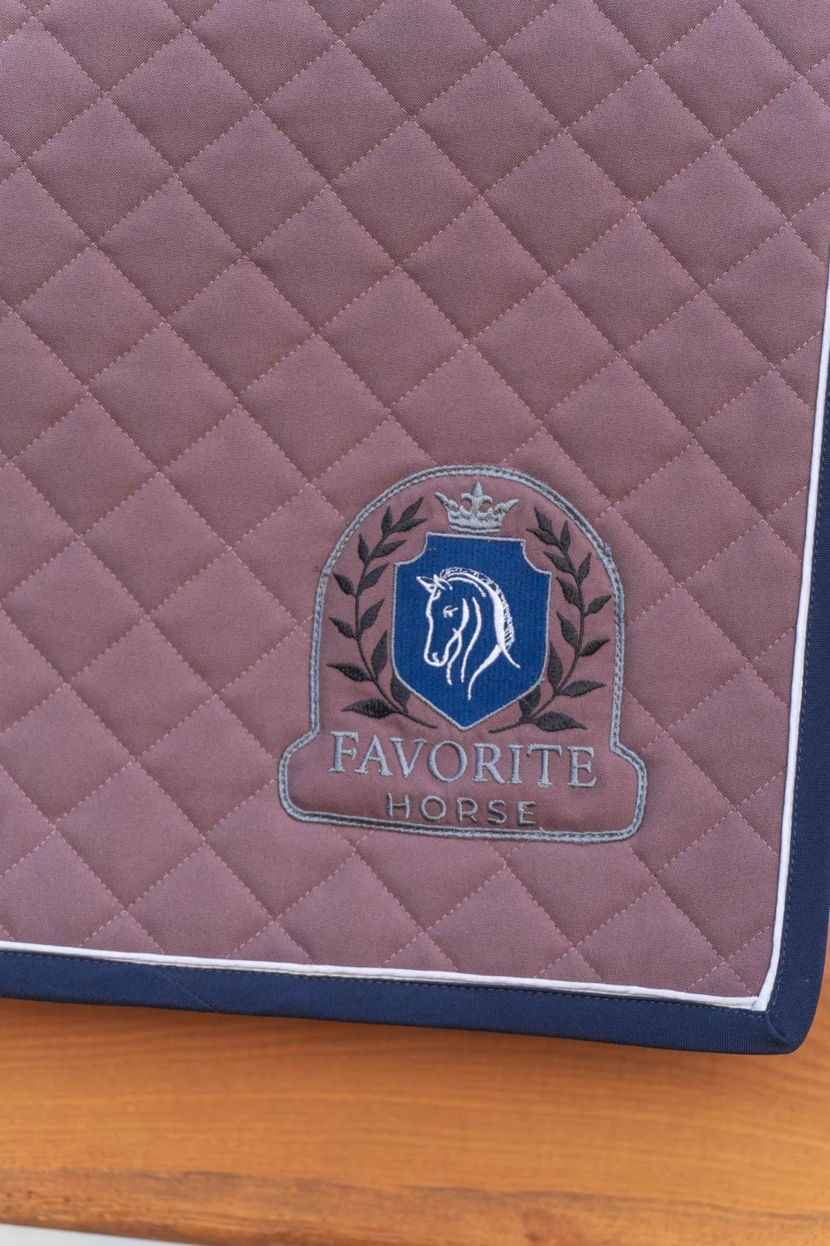 Вальтрап выездковый FAVORITE HORSE Сomfort (на лошадь, какао)