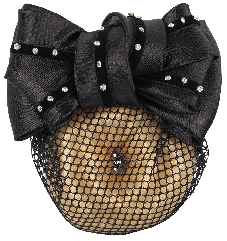 Заколка-бант Strass Black