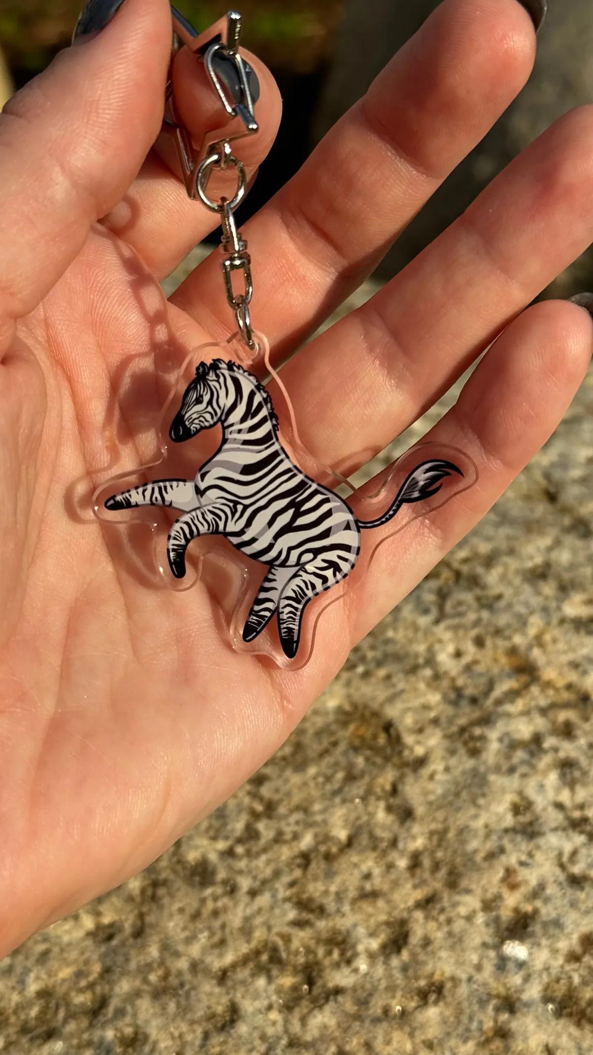 Брелок 🦓 Зебра