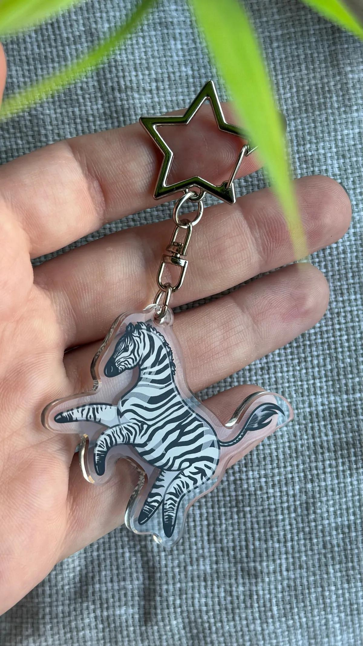 Брелок 🦓 Зебра