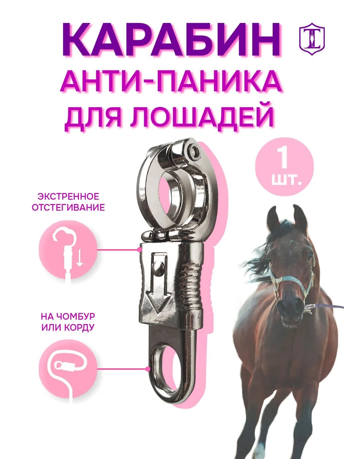 Карабин антипаника 1 штука