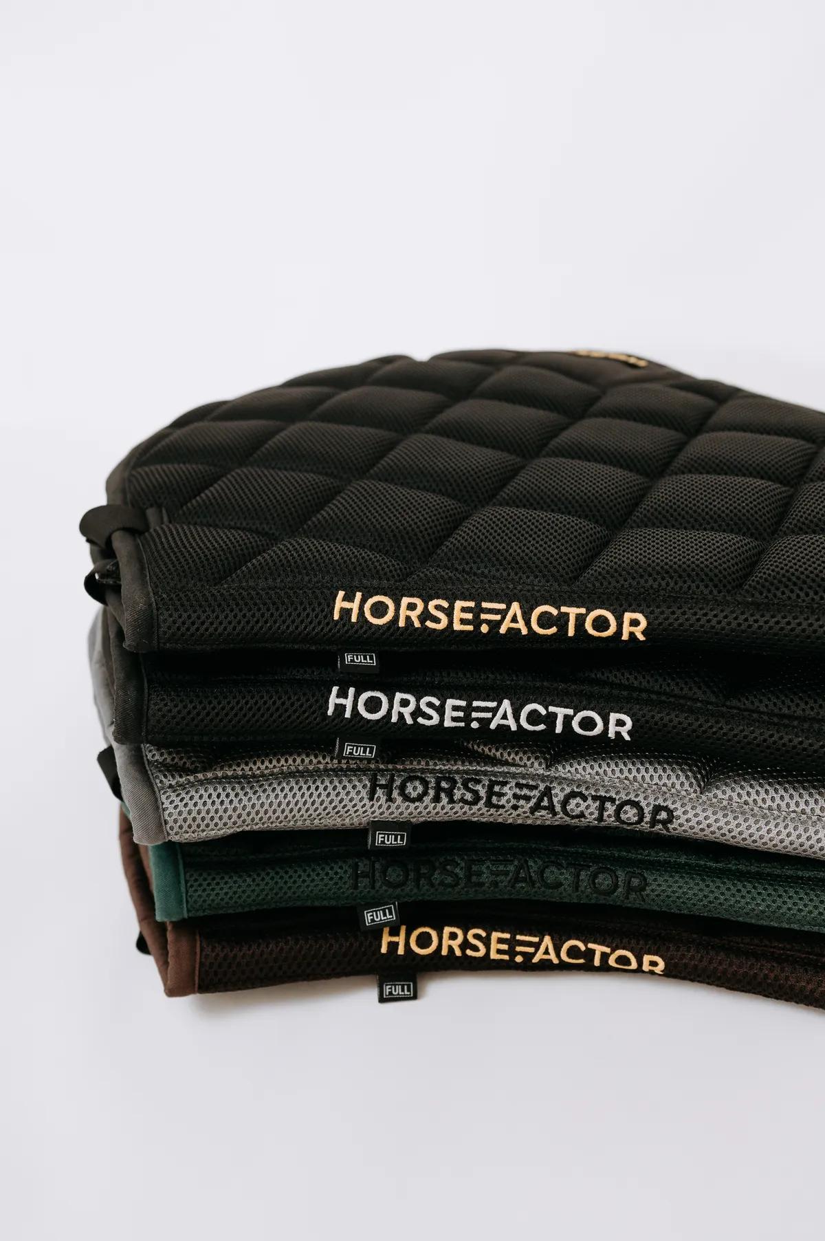 Вальтрап для конного спорта конкурный Halitus зеленый (HorseFactor)