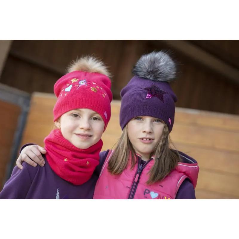Шапка детская EQUI-KIDS "Joly" Ekkia с помпоном