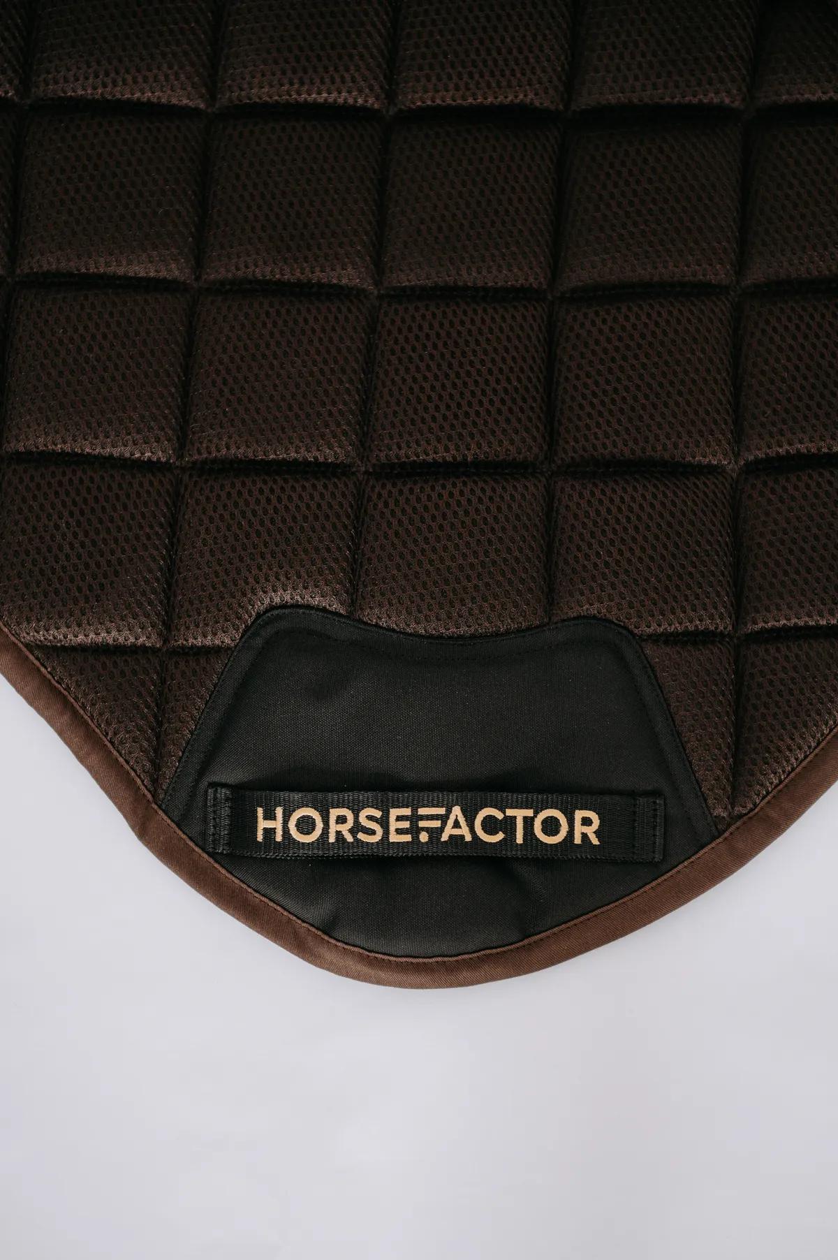 Вальтрап для конного спорта конкурный Halitus коричневый (HorseFactor)