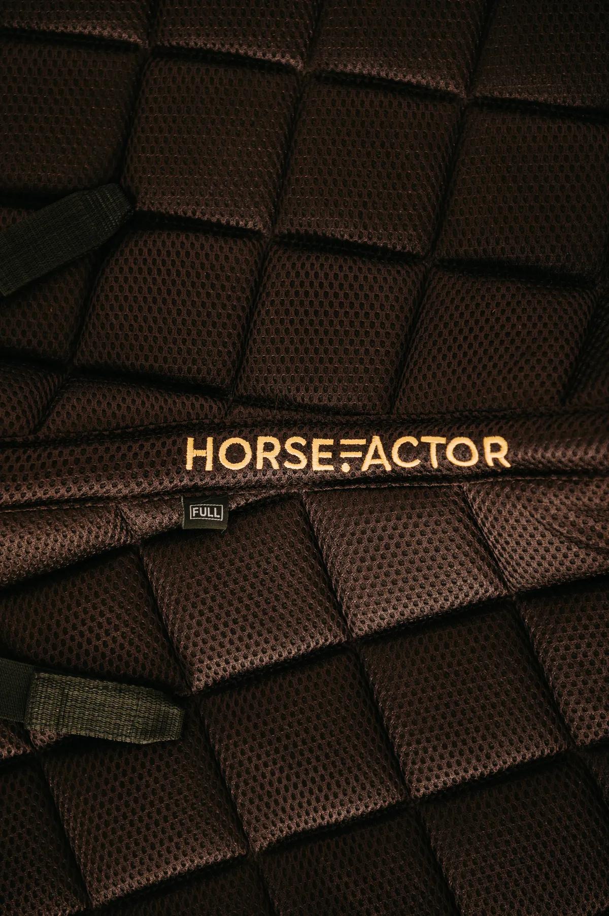 Вальтрап для конного спорта конкурный Halitus коричневый (HorseFactor)