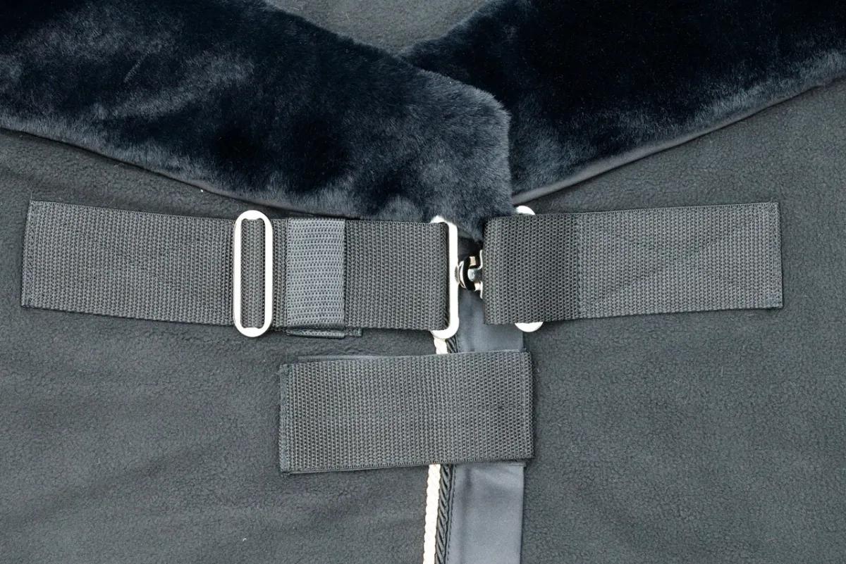 Попона SHEIKH HORSE BRAND, коллекция ORIENTAL, цвет черный, р-р 135