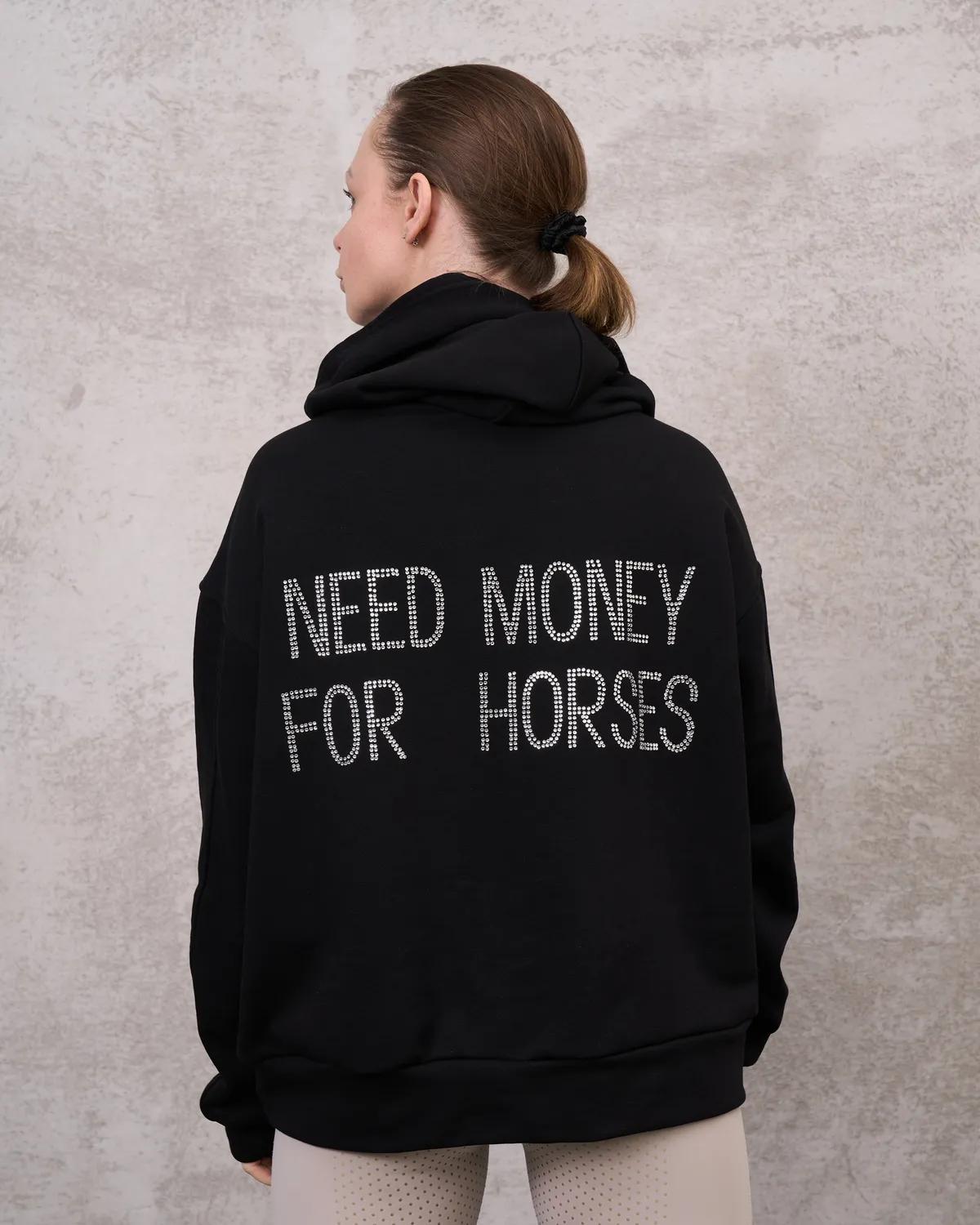 Худи NEED MONEY FOR HORSES