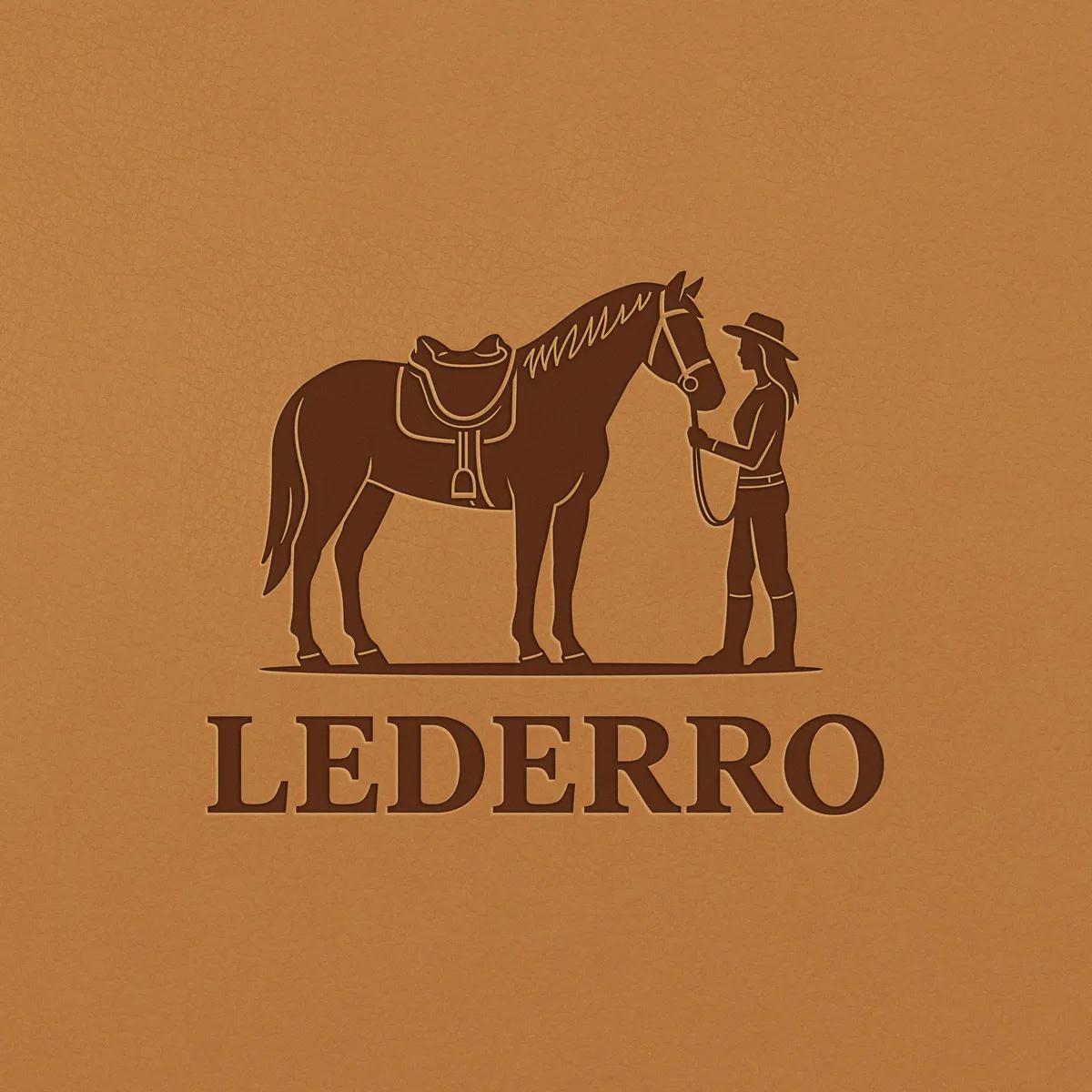 Логотип Конный магазин LEDERRO