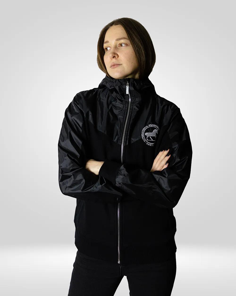 Худи-ветровка No Wind. Black. XL