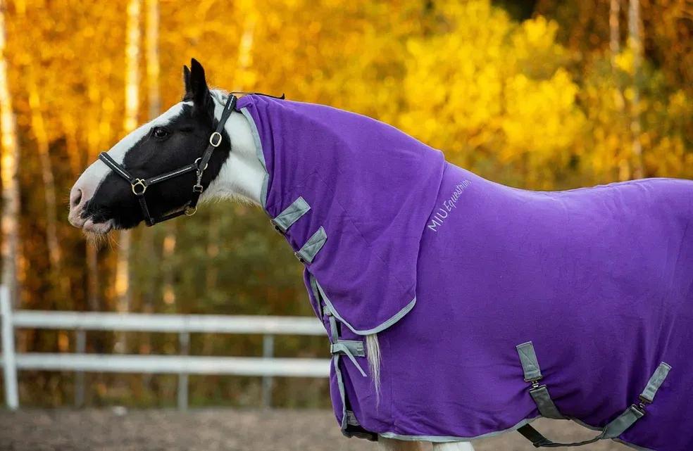 Попона флисовая сушильная Dry Soft со вшитым капором 