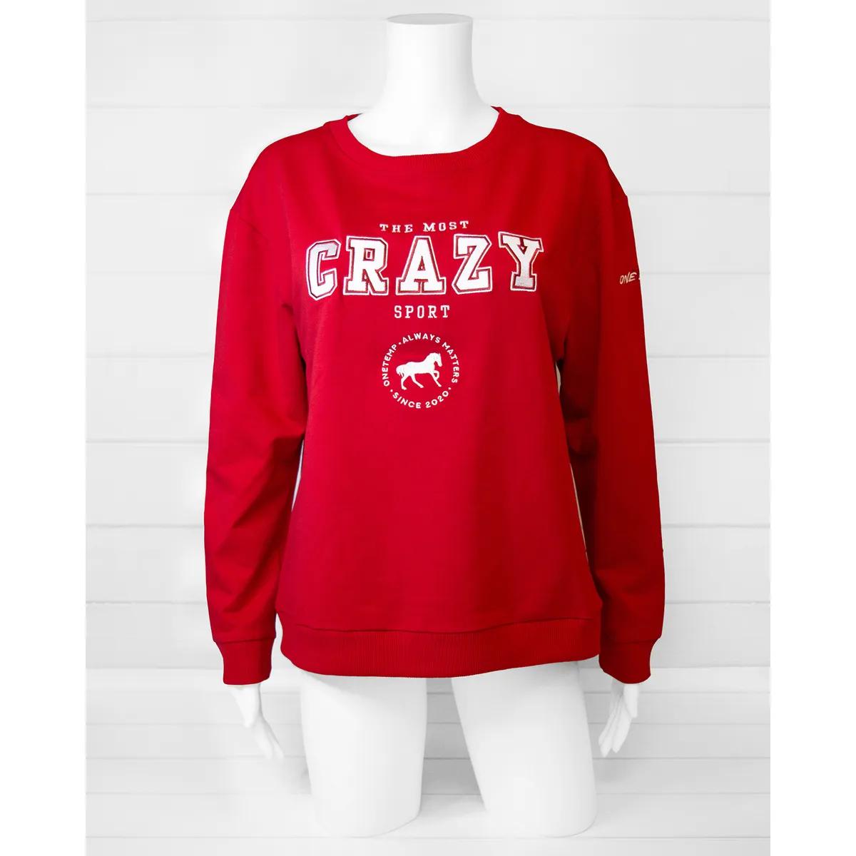 Свитшот Crazy. L