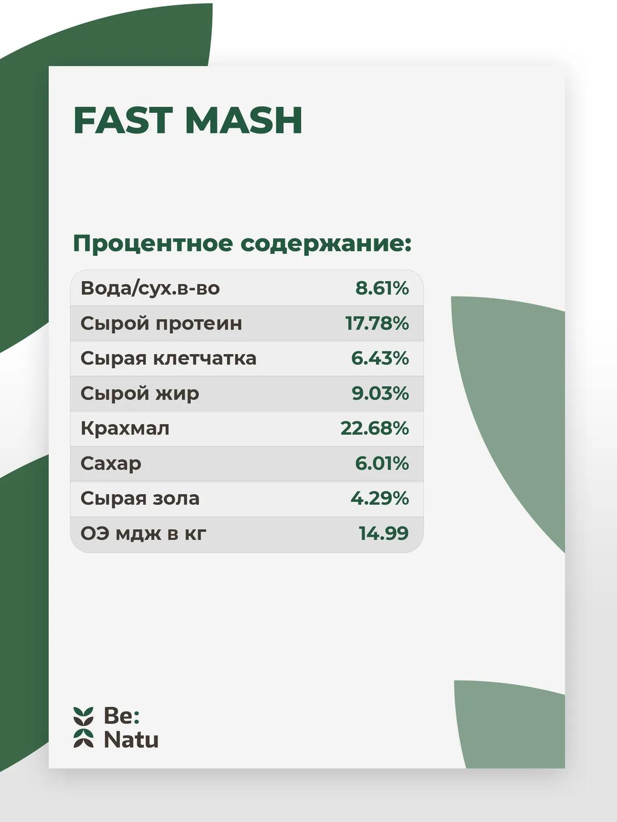 Fast mash 20кг.