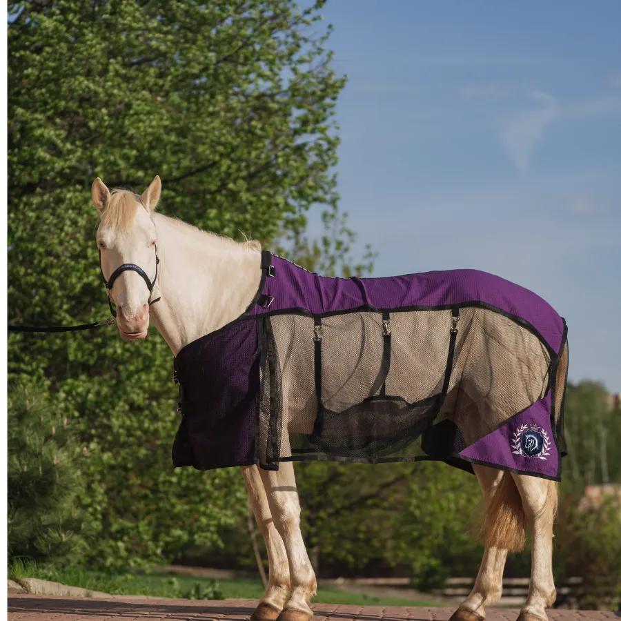Попона антимоскитная FAVORITE HORSE Ultra-Light (фиолетовая)
