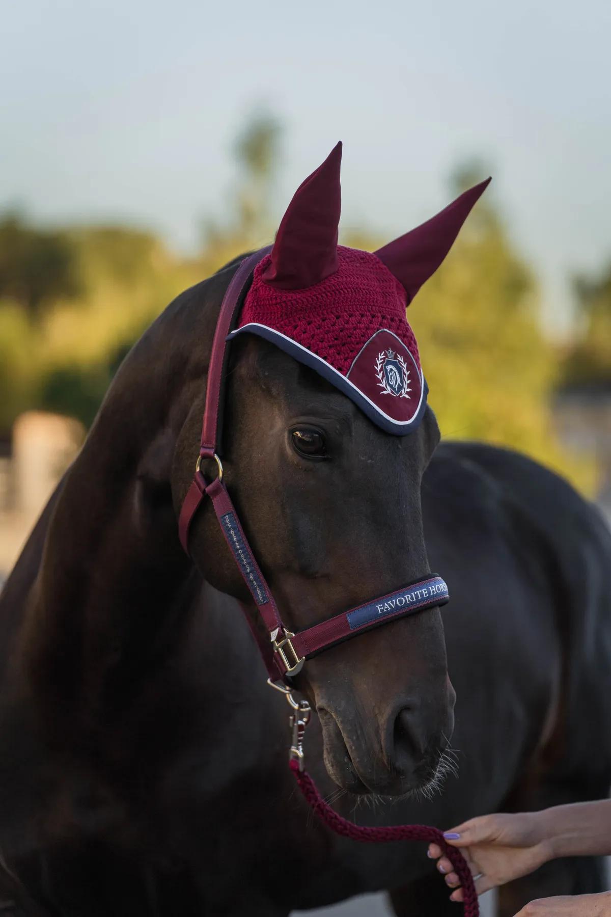 Недоуздок FAVORITE HORSE Comfort (бордовый)