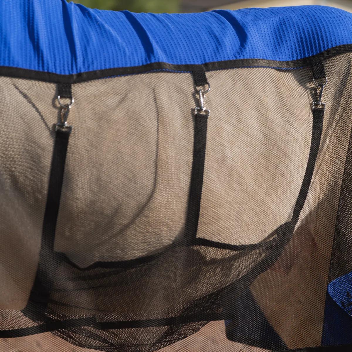 Попона антимоскитная FAVORITE HORSE Ultra-Light (синяя)