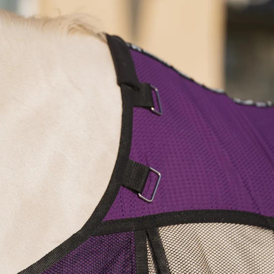 Попона антимоскитная FAVORITE HORSE Ultra-Light (фиолетовая)
