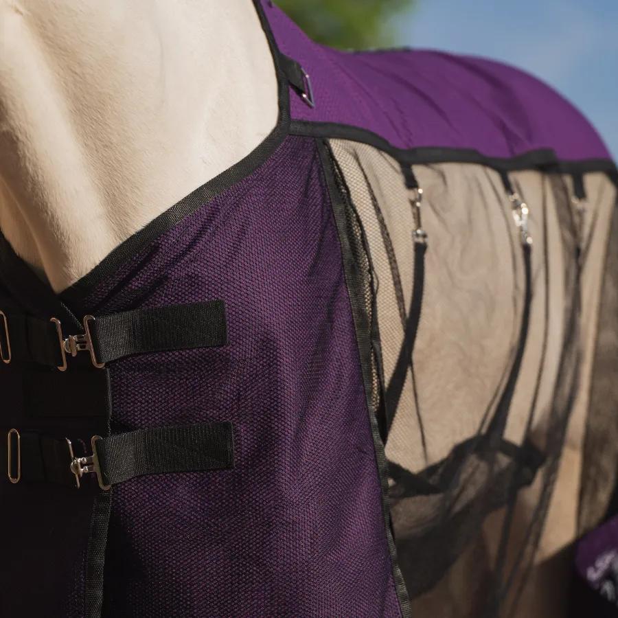 Попона антимоскитная FAVORITE HORSE Ultra-Light (фиолетовая)