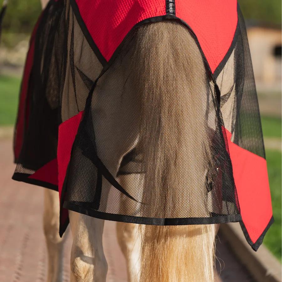 Попона антимоскитная FAVORITE HORSE Ultra-Light (красная)