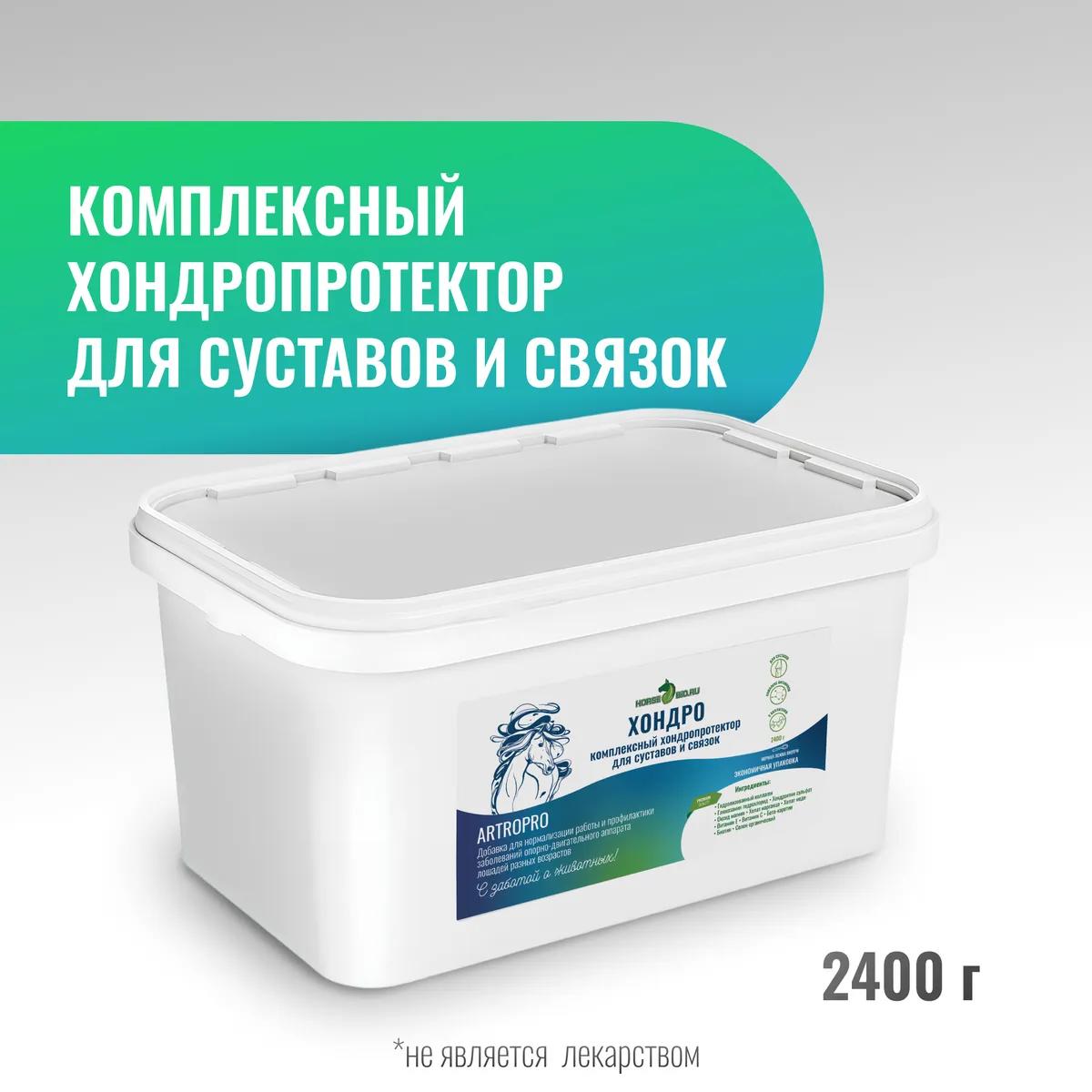Хондропротектор ХОНДРО ArtroPro для лошадей, 2400 г