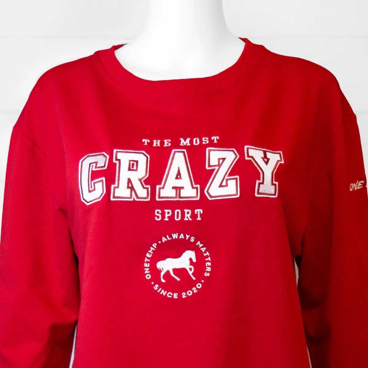 Свитшот Crazy. L