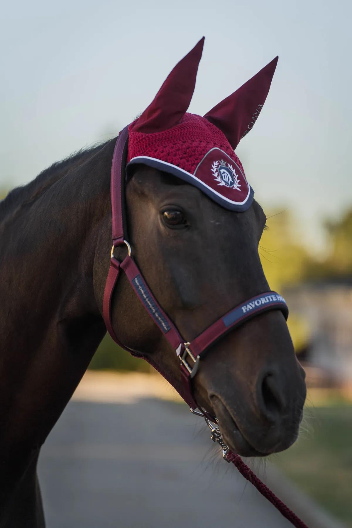 Недоуздок FAVORITE HORSE Comfort (бордовый)